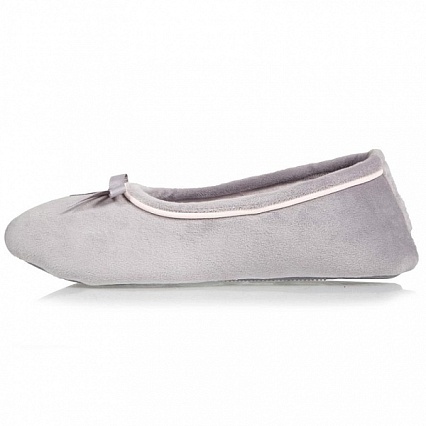 Тапочки-балеринки Isotoner Gris 35-36 размер серый