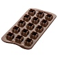 Форма силиконовая для приготовления конфет 11 х 24 см Silikomart Choco Game