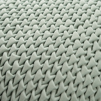 Подушка декоративная стеганая 45 х 45 см Essential мятный