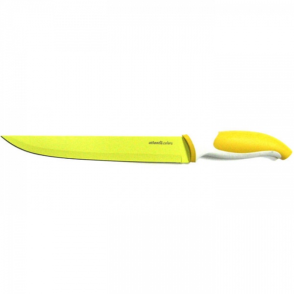 Нож для нарезки 20 см Atlantis жёлтый