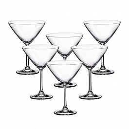 Набор бокалов для мартини 280 мл Crystalite Bohemia Colibri/Gastro 6 шт