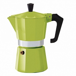 Кофеварка гейзерная на 3 чашки Pezzetti Italexpress зелёный
