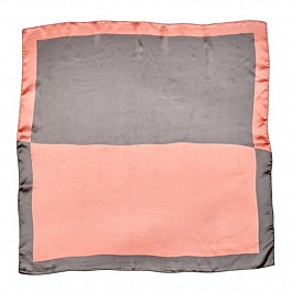 Платок шейный 70 х 70 см Bradex Дуо бежево-розовый