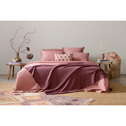 Подушка декоративная 30 х 50 см Tkano Ethnic розовый